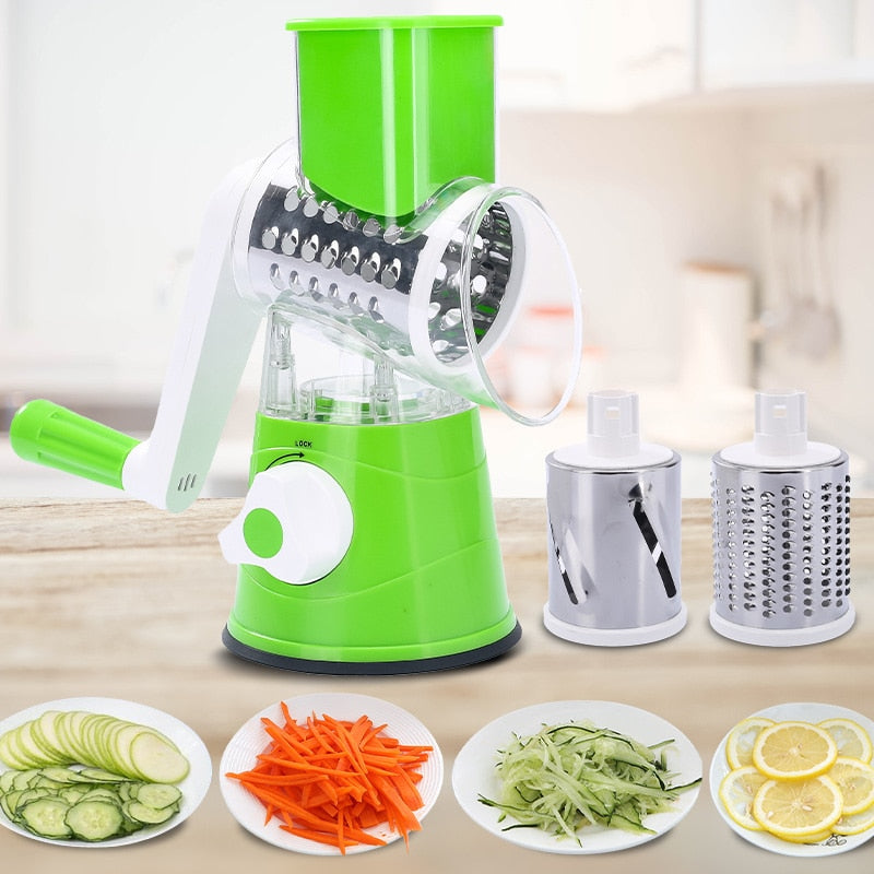 3 Styles Multifunction Kitchen Slicer Potato Carrot Grater  Cutter Chopper Shredders Home Gadgets Accessories