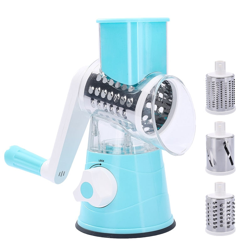 3 Styles Multifunction Kitchen Slicer Potato Carrot Grater  Cutter Chopper Shredders Home Gadgets Accessories