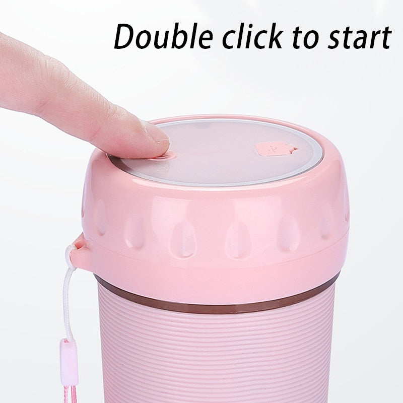 300ML USB Portable Electric Juice Maker Cup Fruit Mixer Juice Blenders Bottle Kitchen NOV99