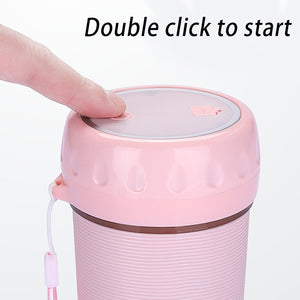 300ML USB Portable Electric Juice Maker Cup Fruit Mixer Juice Blenders Bottle Kitchen NOV99