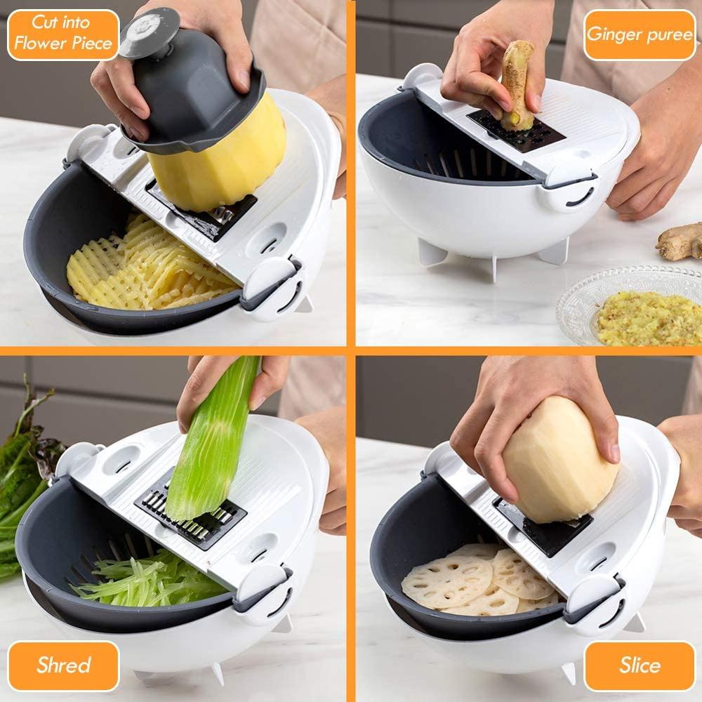 Mandoline Slicer  Slicer Cutting Potato Peeler Carrot Onion Grater with Strainer Kitchen Accessories  Cutter