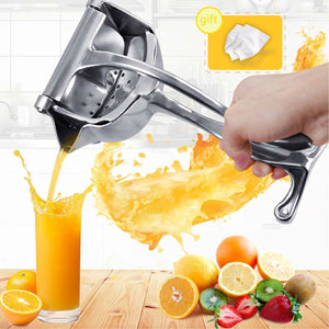 Manual Juice Squeezer Aluminum Alloy Hand Pressure Juicer Pomegranate Orange Lemon Sugar Cane Juice Kitchen Fruit Tool