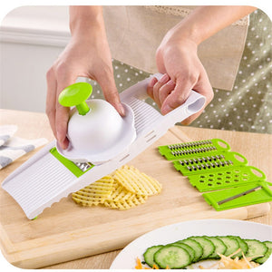 Multi-function  slicer with  cutter manual kitchen accessories tool potato peeler carrot grinder cheese grater