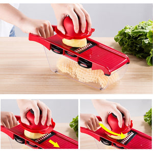 Multi-function  slicer with  cutter manual kitchen accessories tool potato peeler carrot grinder cheese grater