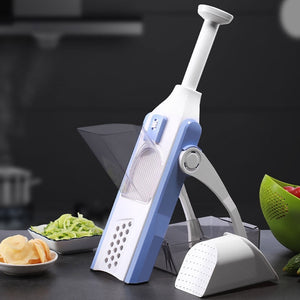 Multifunctional  Cutter Shredders Slicers Fruit Potato Peeler Carrot Grater Kitchen Accessories Basket  Slicer