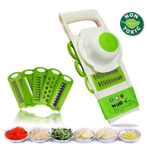 Mandoline Peeler Grater s Cutter tools with 5 Blade Carrot Grater Onion  Slicer Kitchen Accessories